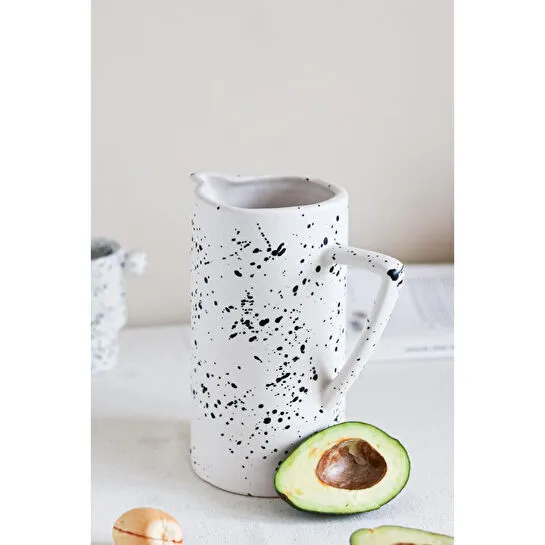 Beige & Stone Benekli Sürahi