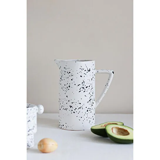 Beige & Stone Benekli Sürahi