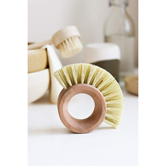 Beige & Stone Halka Bulaşık Fırçası