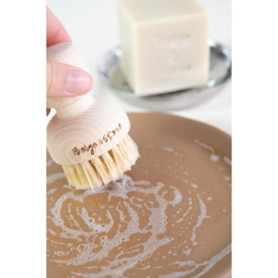 Beige & Stone Katı Bulaşık Sabunu Doğa Dostu 200 Gr | %100 Doğal Zeytinyağı & Hindistan Cevizi Yağı