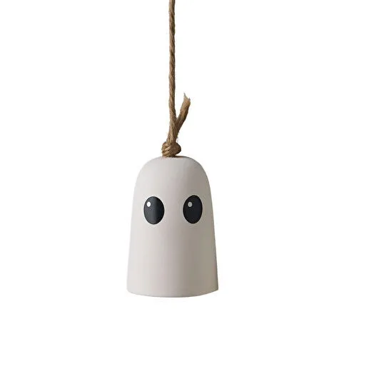 Beige & Stone Halloween Cadılar Bayramı Hayalet Temalı Sevimli Ruhlar Asılabilir Dekor ( 2'li )