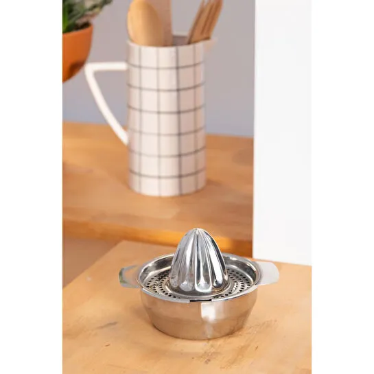 Beige & Stone Dayanıklı Paslanmaz Metal Limon Sıkacağı