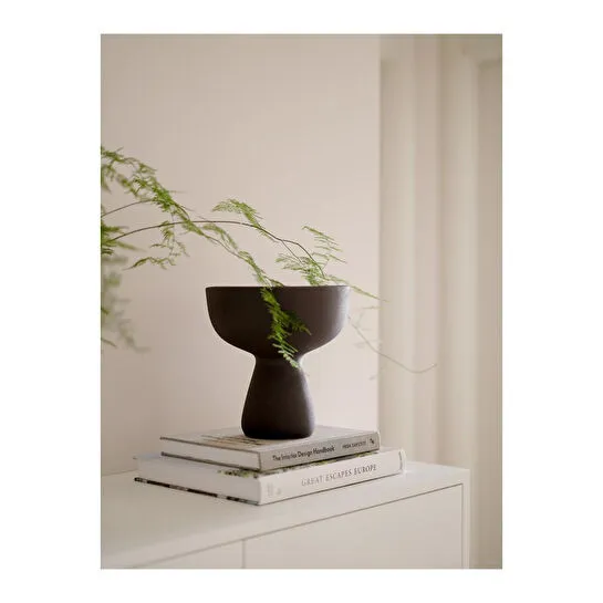 Beige & Stone Mushroom Vazo Dekoratif Obje