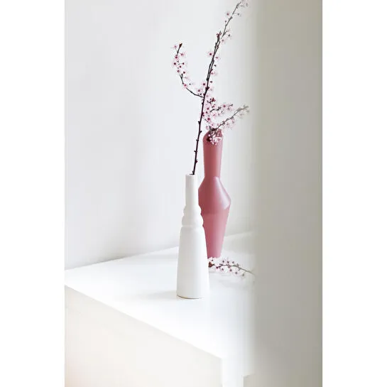 Beige & Stone Morandi Pure S Seramik Vazo Dekoratif Obje