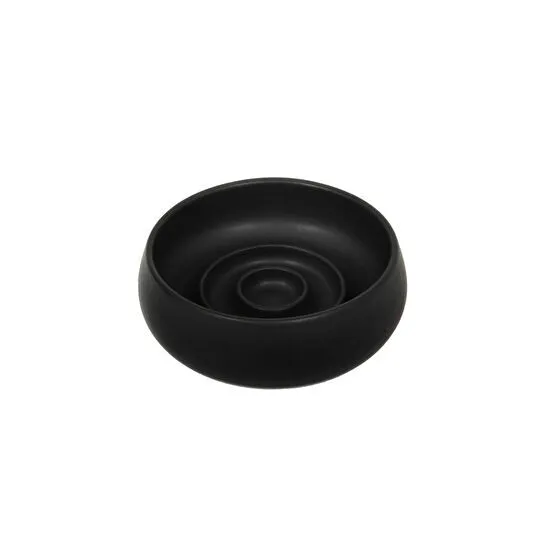 Beige & Stone Slow Eat Yavaş Yeme Seramik Mama Kasesi (m)