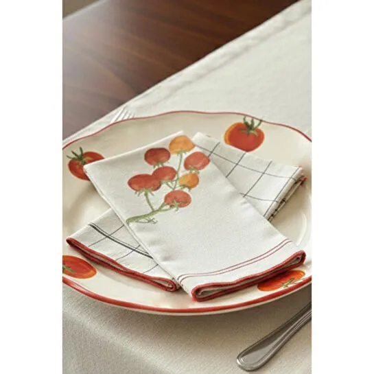 Rakle Pomodoro 2'li Kurulama Bezi 45x60 Cm