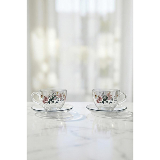 Rakle Darrel 2'li Çay Fincanı Seti 240 Cc