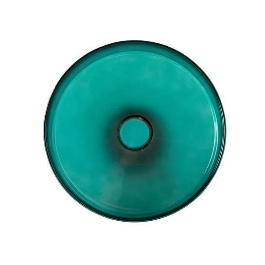 Mudo Home Colors Ayakli Cam Sunum 18cm- Yeşi̇l