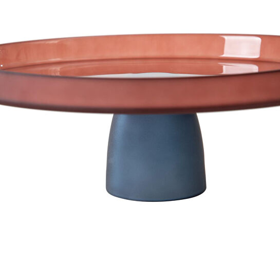 Mudo Home Colors Ayakli Cam Sunum 28cm -kirmizi