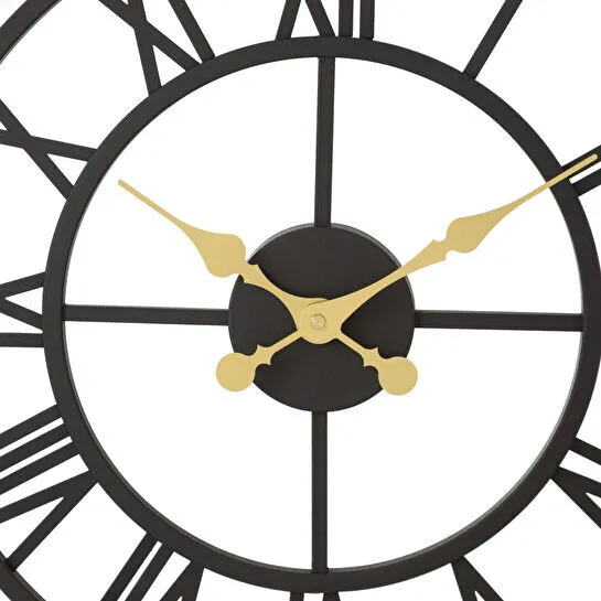 Mudo Home Holmberg Black Duvar Saati̇ 41cm