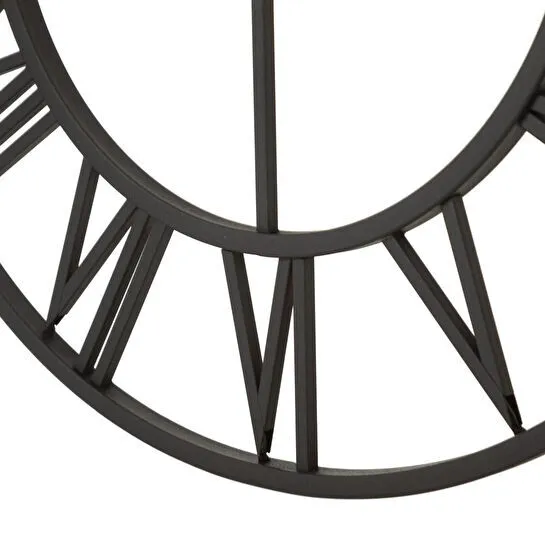 Mudo Home Holmberg Black Duvar Saati̇ 76cm