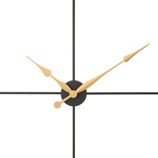 Mudo Home Clara Black Duvar Saati̇ 90cm