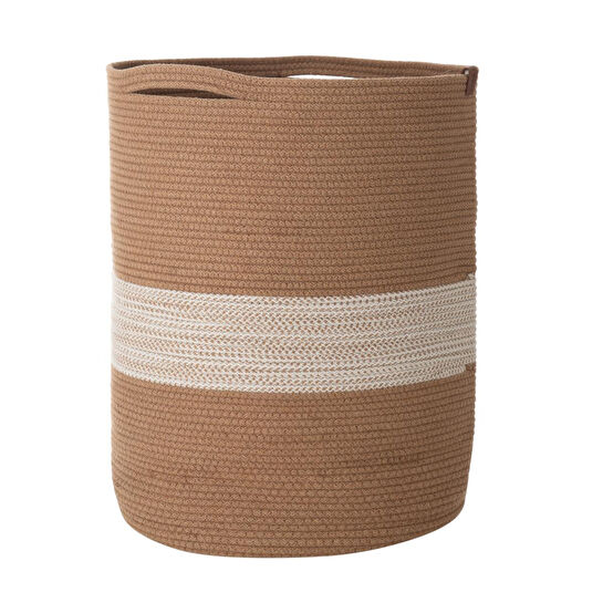 Mudo Home Venus Çamaşir Sepeti̇ Kahve 35x35x45