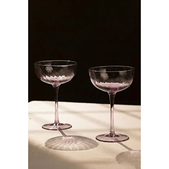 Rakle Premium El Yapımı Kendinden Renkli 2'li Cup Seti Pembe 230 Cc