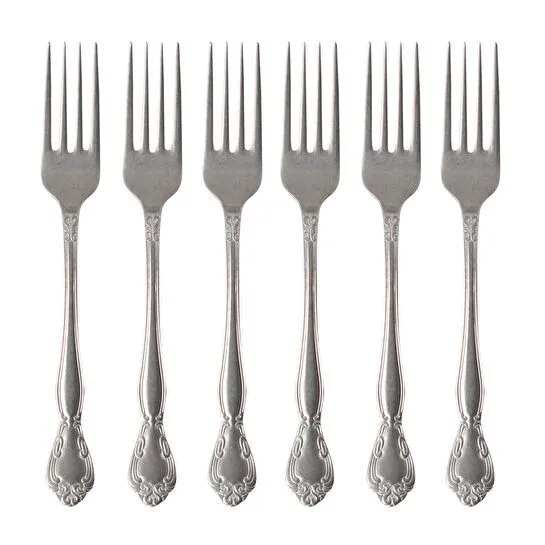 Mudo Home Liviana Eski̇tme Tatli Çatali 6 Li Set