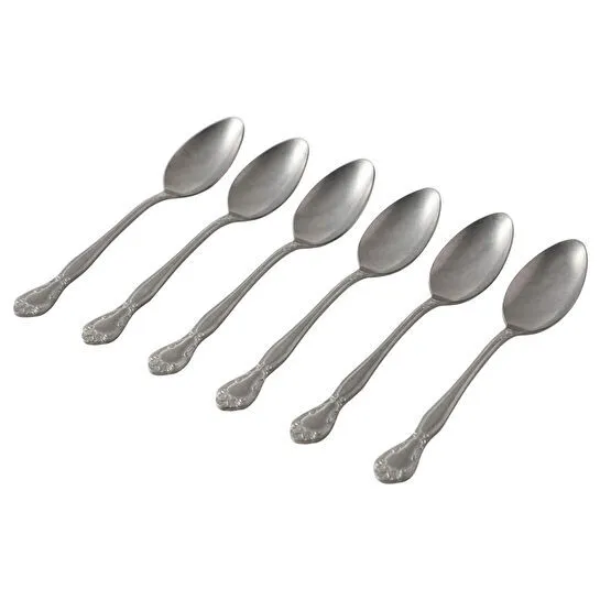 Mudo Home Liviana Eski̇tme Tatli Kaşiği 6 Li Set