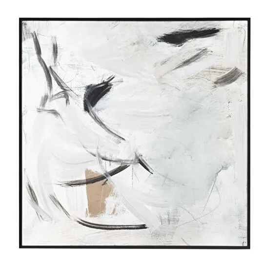 Mudo Home Horizon Çerçeveli̇ Yağli Boya Tablo 100x100cm