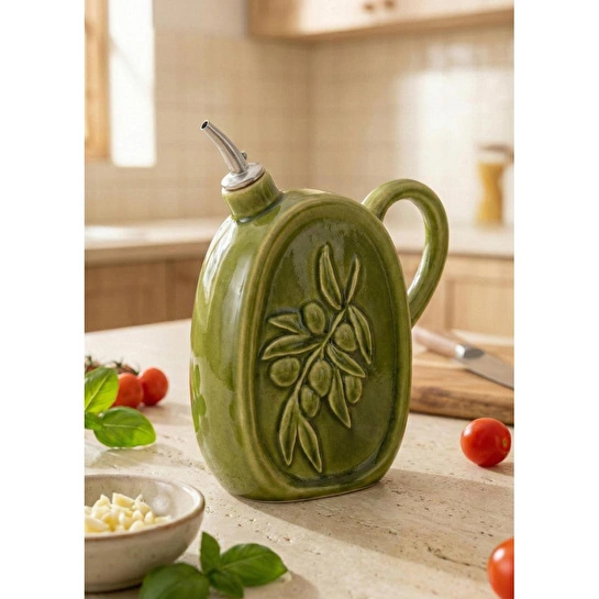 The Mia Yağdanlık Yeşil 18 Cm