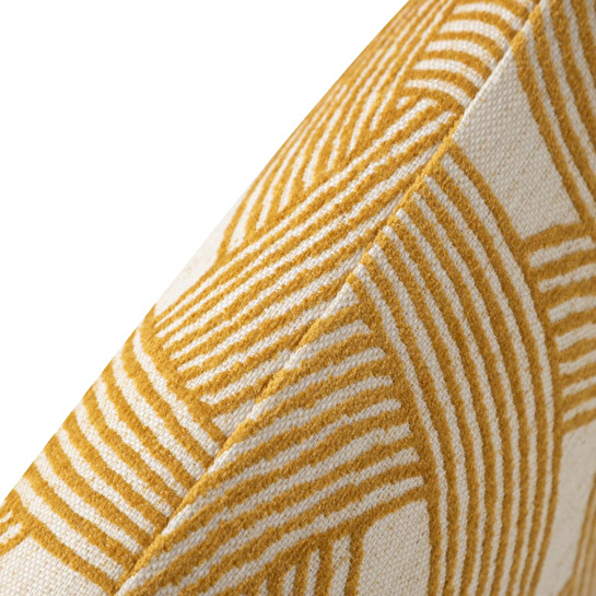 Mudo Home Nell Wave Kirlent Hardal 50x50