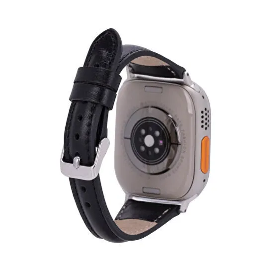 Bloominbag Bloomband Onyx Deri Apple Watch Kordon-44/45/46/49mm