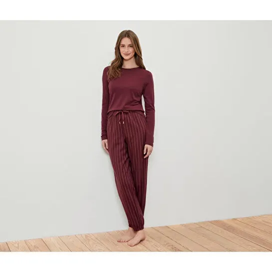 Tchibo Kadın Pijama, Flanel/jersey