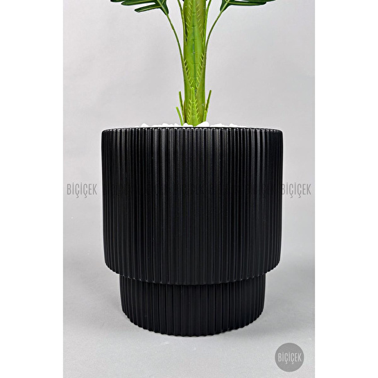 Biçiçek Yapay Areka Ağacı 160-180 Cm Siyahgala180cm