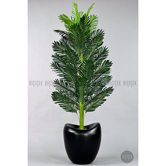 Biçiçek Yapay Areka Ağacı 160-180 Cm Siyahfi̇ber180cm