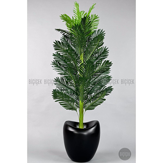 Biçiçek Yapay Areka Ağacı 160-180 Cm Siyahfi̇ber180cm