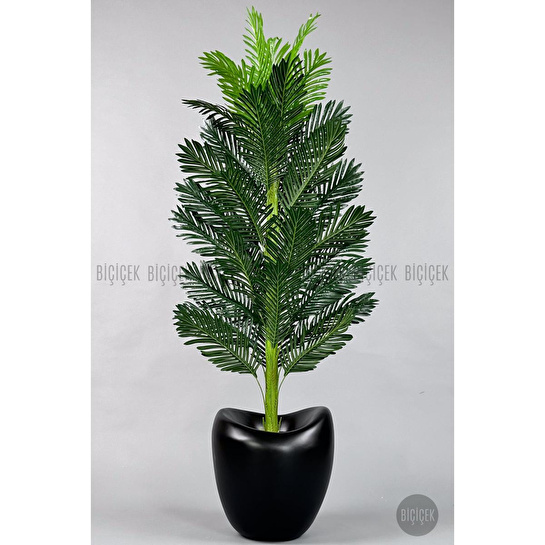 Biçiçek Yapay Areka Ağacı 160-180 Cm Siyahfi̇ber180cm