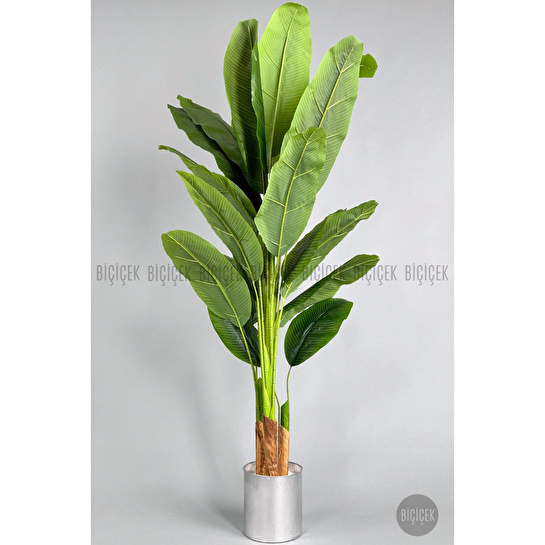 Biçiçek Yapay Muz Ağacı 185-220 Cm Çok Renkli