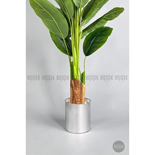 Biçiçek Yapay Muz Ağacı 185-220 Cm Çok Renkli