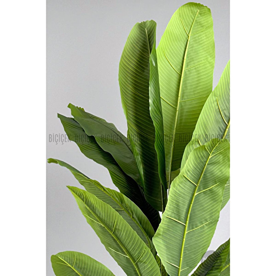 Biçiçek Yapay Muz Ağacı 185-220 Cm Çok Renkli