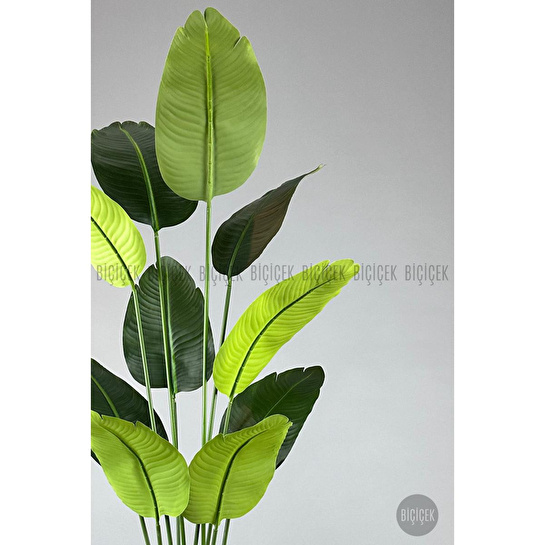 Biçiçek Yapay Muz Ağacı 145-185 Cm Siyahhh