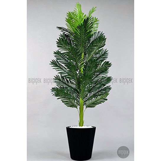 Biçiçek Yapay Areka Ağacı 160-180 Cm Siyahluna180cm