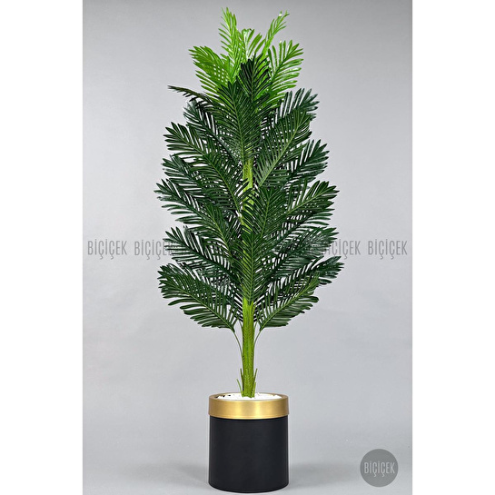 Biçiçek Yapay Areka Ağacı 160-180 Cm Siyahaltin170cm