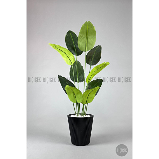 Biçiçek Yapay Muz Ağacı 145-185 Cm Siyah1