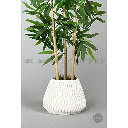 Biçiçek Yapay Bambu Ağacı 140cm Yoğun Yapraklı 150555100