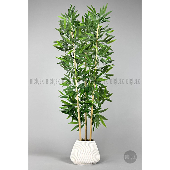 Biçiçek Yapay Bambu Ağacı 140cm Yoğun Yapraklı 150555100