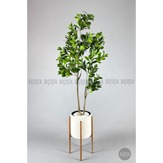 Biçiçek Yapay Manolya Ağacı 150-180cm Krem1