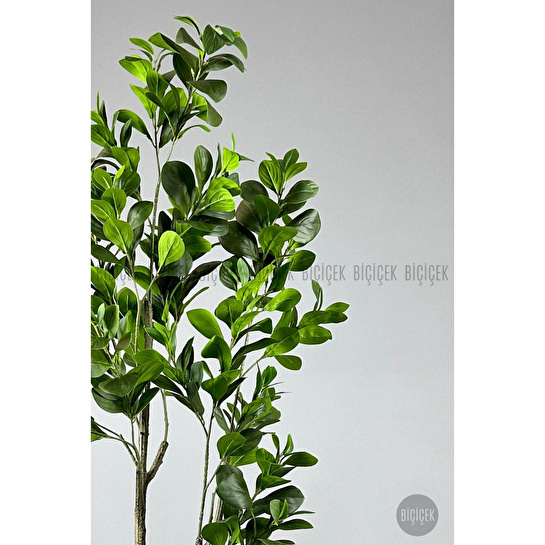 Biçiçek Yapay Manolya Ağacı 150-180cm Siyah