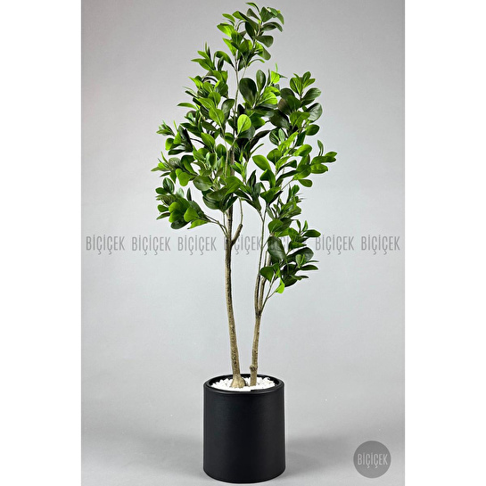 Biçiçek Yapay Manolya Ağacı 150-180cm Siyah