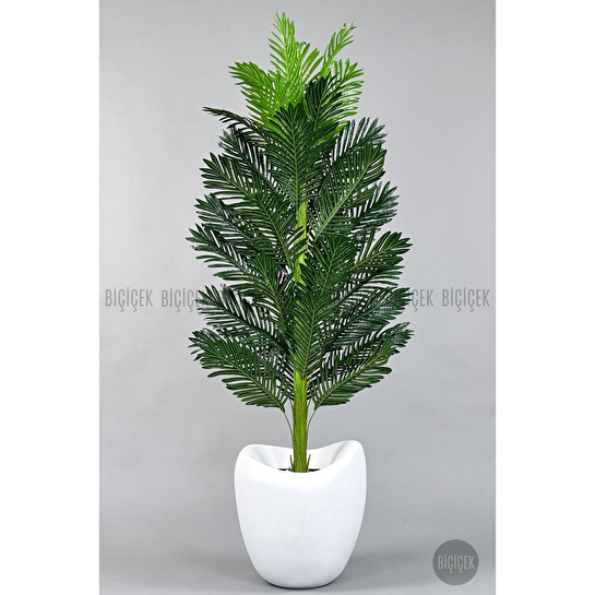 Biçiçek Yapay Areka Ağacı 160-180 Cm Beyazfi̇ber180cm