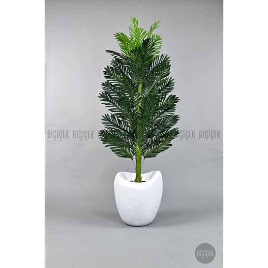 Biçiçek Yapay Areka Ağacı 160-180 Cm Beyazfi̇ber180cm
