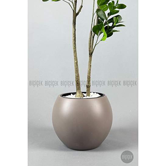 Biçiçek Yapay Manolya Ağacı 150-180cm Kahverengi