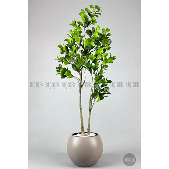 Biçiçek Yapay Manolya Ağacı 150-180cm Kahverengi