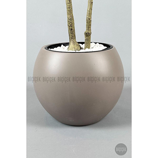 Biçiçek Yapay Manolya Ağacı 150-180cm Kahverengi