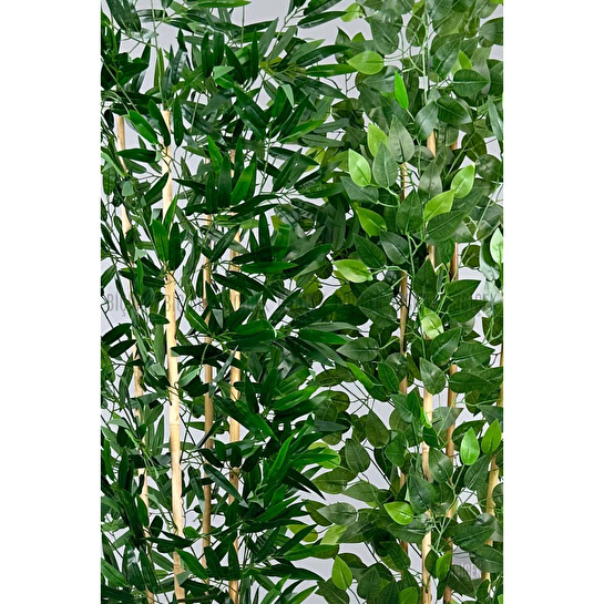 Biçiçek Yapay Bambu Ve Benjamin 4 Dal Yoğun Yapraklı 180 Cm Bambuvebenjamin