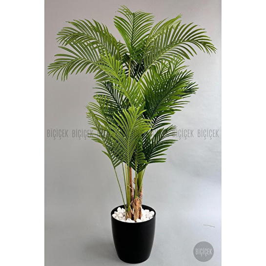 Biçiçek Yapay Areka Palmiyesi 200 Cm Saksıda