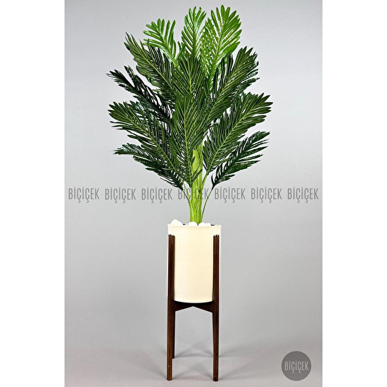 Biçiçek 150cm Areka Ağacı Ayaklı Metal Saksıda 1