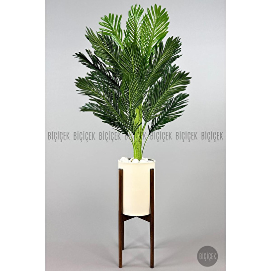 Biçiçek 150cm Areka Ağacı Ayaklı Metal Saksıda 1